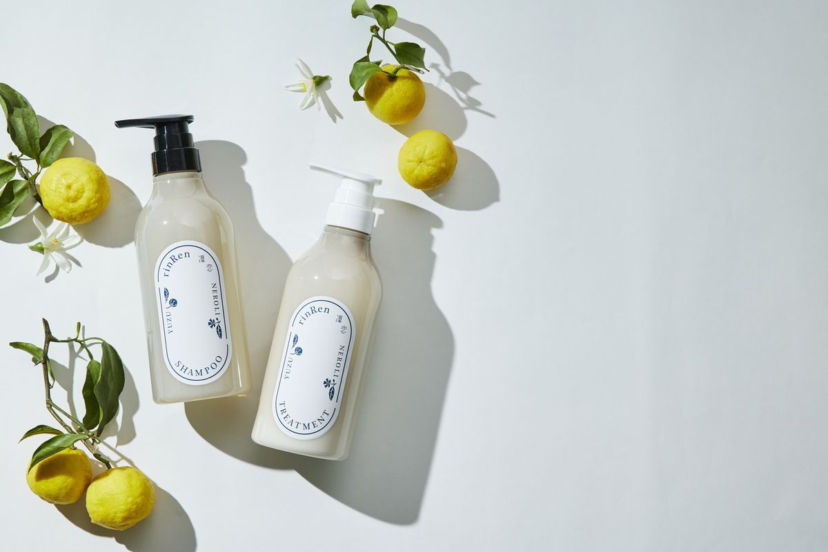 リンレンのシャンプーとトリートメント ユズ＆ネロリ