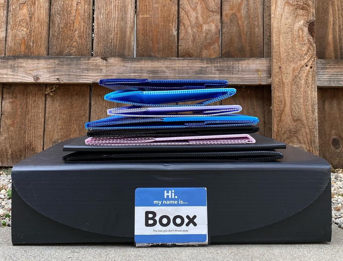 アメリカ・イギリスで人気の100%リユースできる配送パッケージ「Boox」