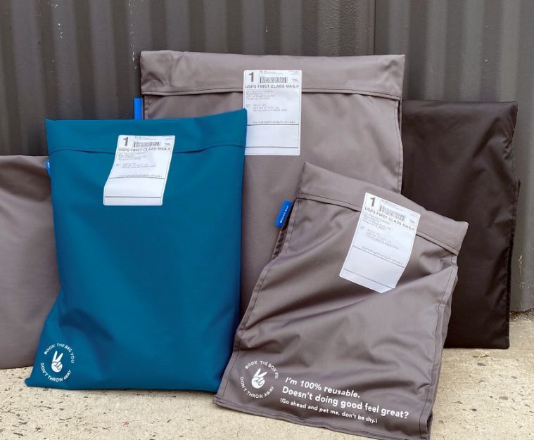 アメリカ・イギリスで人気の100%リユースできる配送パッケージ「Boox」