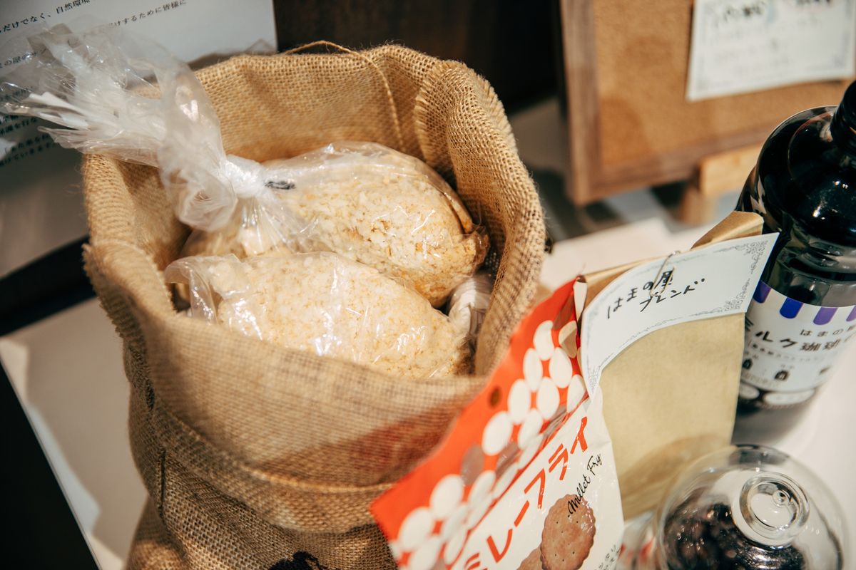 はまの屋後楽園店で使用しているパン粉