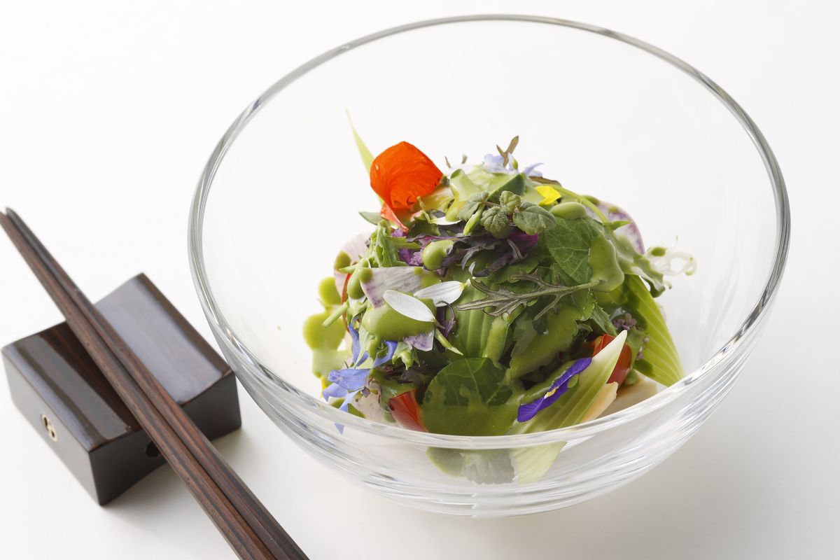 彩り鮮やかなサラダ