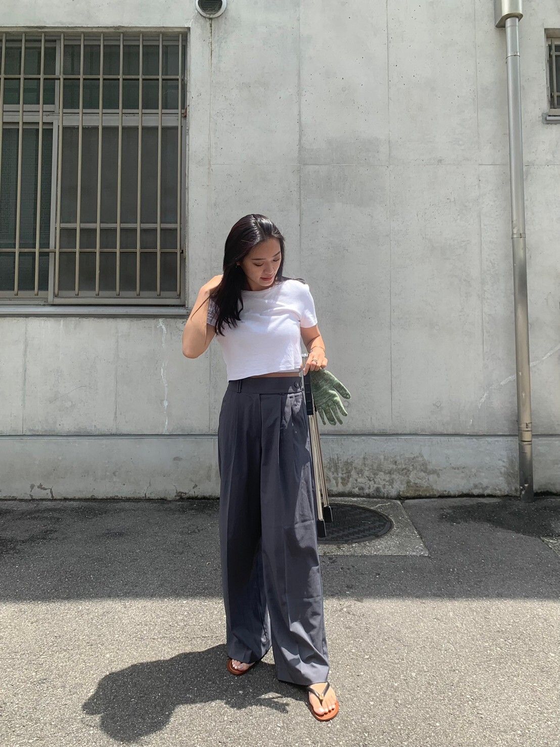 久保楓さんのごみ拾いファッション