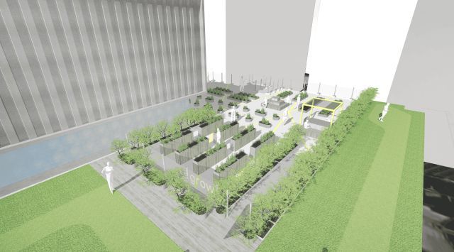 大手町ビル屋上にシェアリングIoT農園「The Edible Park OTEMACHI by