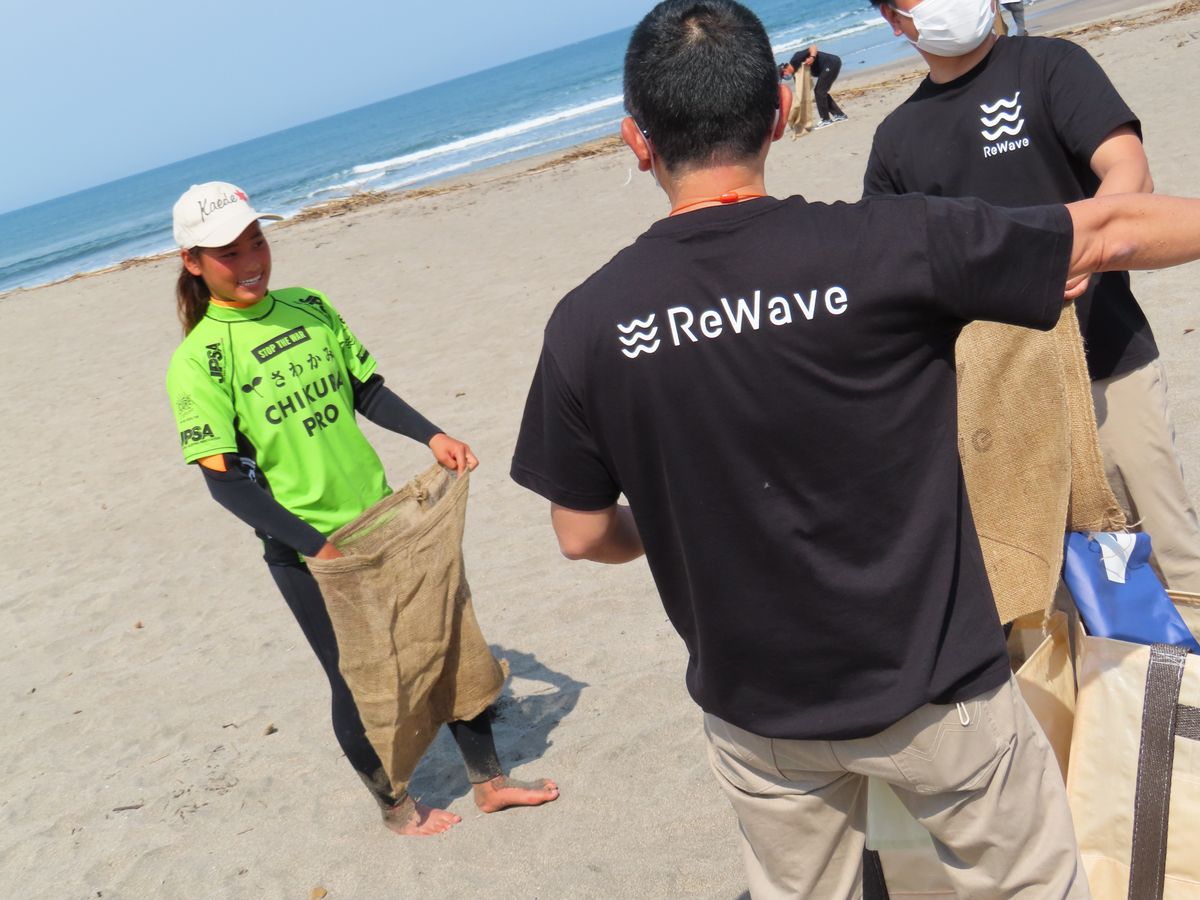 ビーチクリーン千葉・千倉海岸