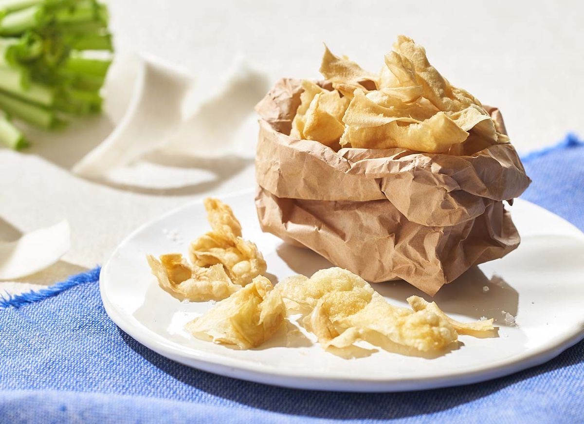 ここも食べられるチップス だいこんの皮