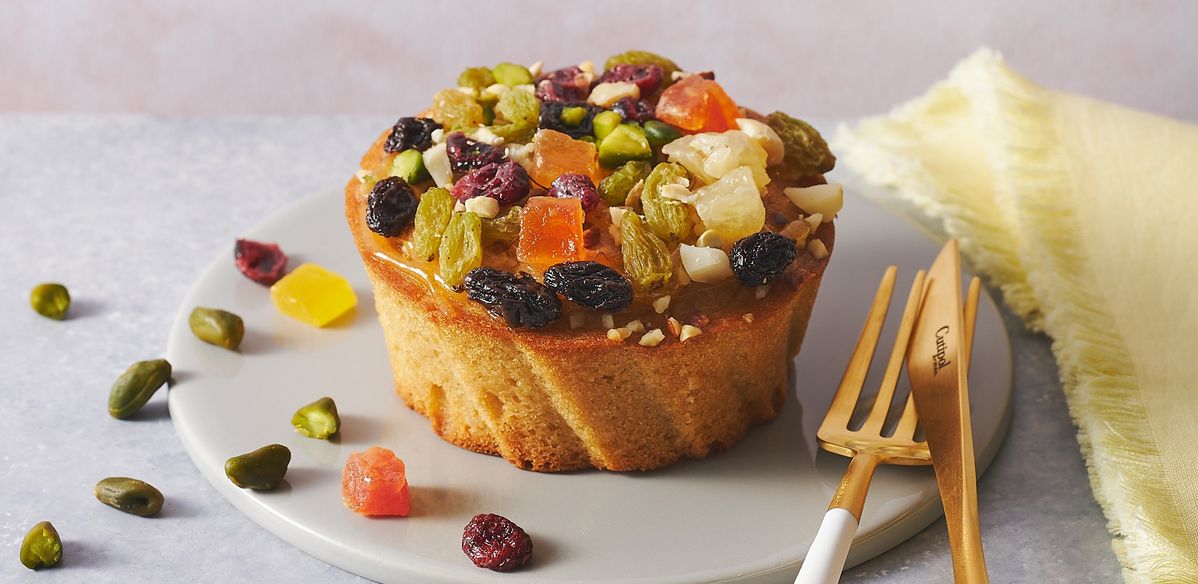 ヴィーガンミックスフルーツナッツマフィン