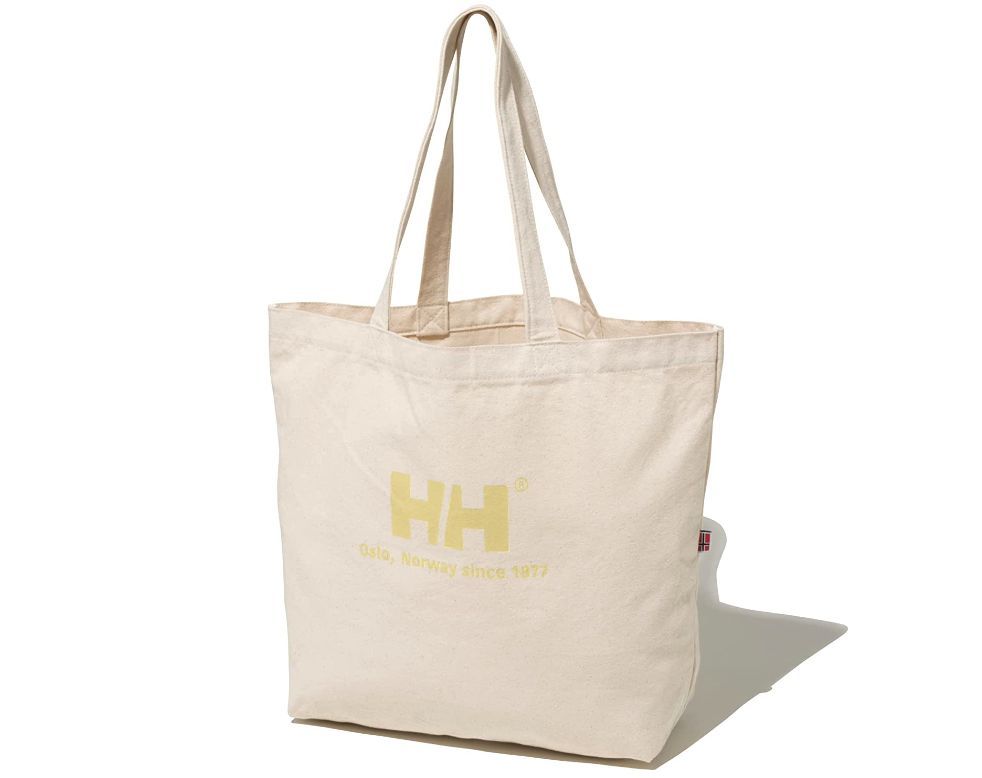 HELLY HANSEN（ヘリーハンセン）の「オーガニックコットンロゴトートL」