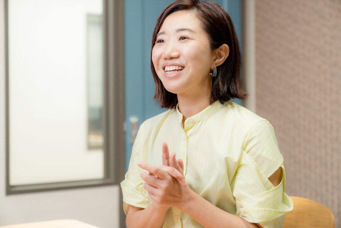 「CITIZEN L」の商品開発に携わってきた前田花菜さん