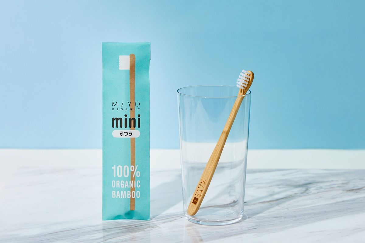 MiYO Organic mini オーガニック竹歯ブラシ
