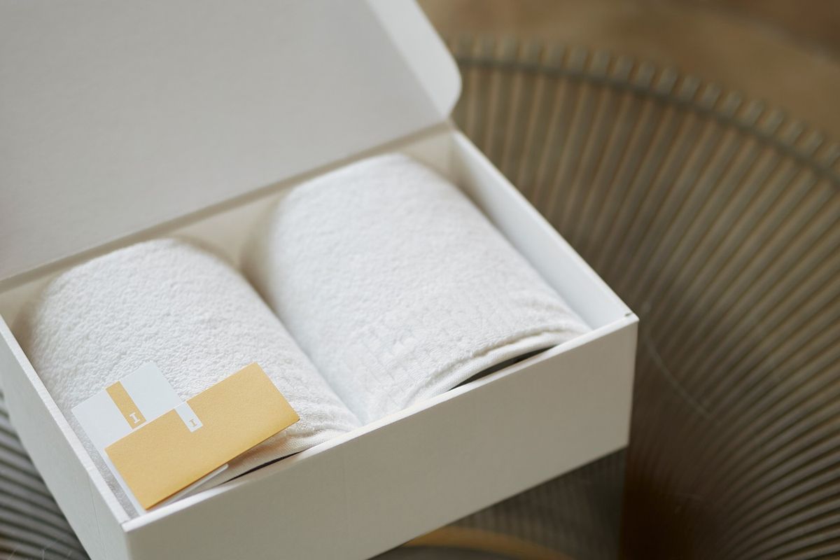 IKEUCHI ORGANIC（イケウチ・オーガニック）のオーガニックコットンでできたタオル