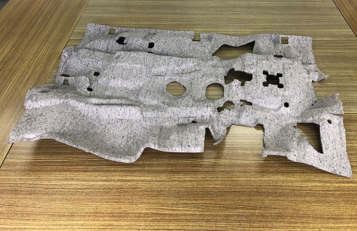 アップサイクルされた自動車部品