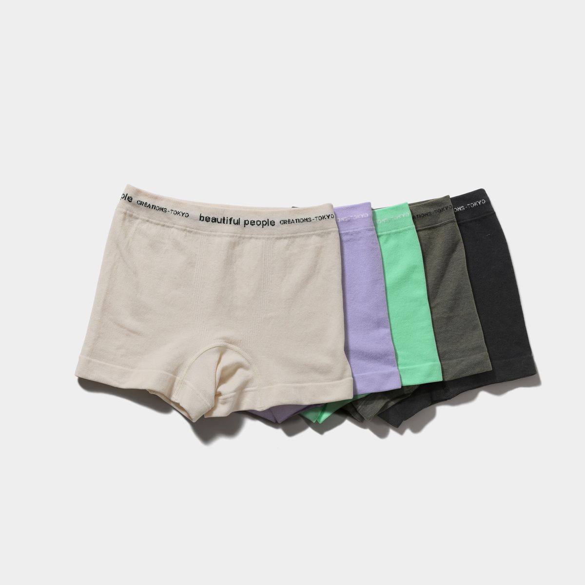 ５色のボクサーパンツ