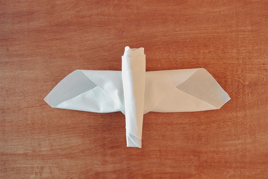 折りたためるマイカップ「ストージョ」を和晒でラッピングする方法、風呂敷風