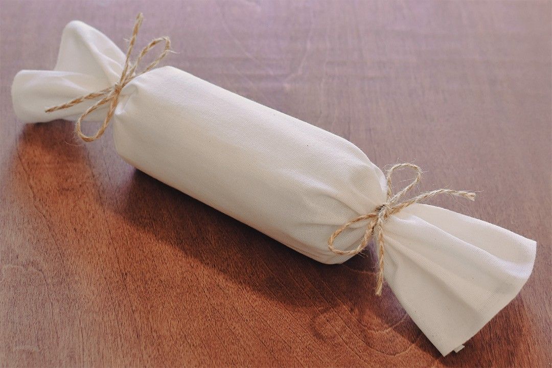 和晒を使ったキャンディ風ラッピングのアイデア