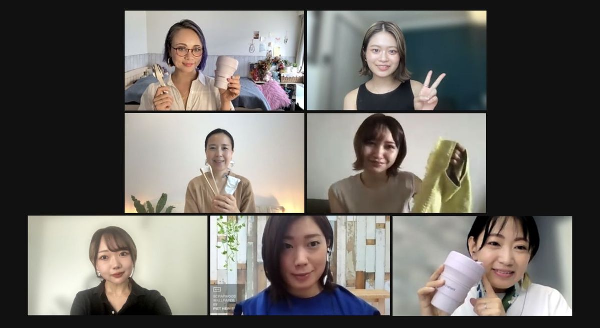 オンライン座談会の様子