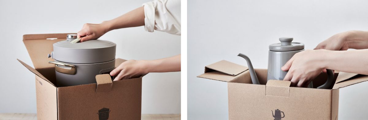 紙製品のエシカルパッケージ