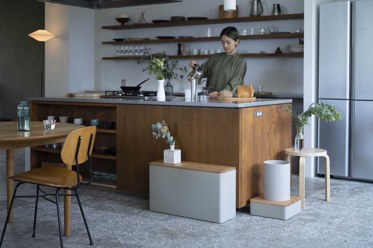 「WALL」Steel(Top Wood)