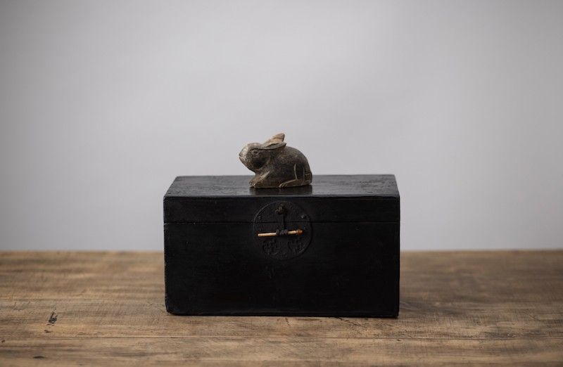 楽土庵に置かれているアート