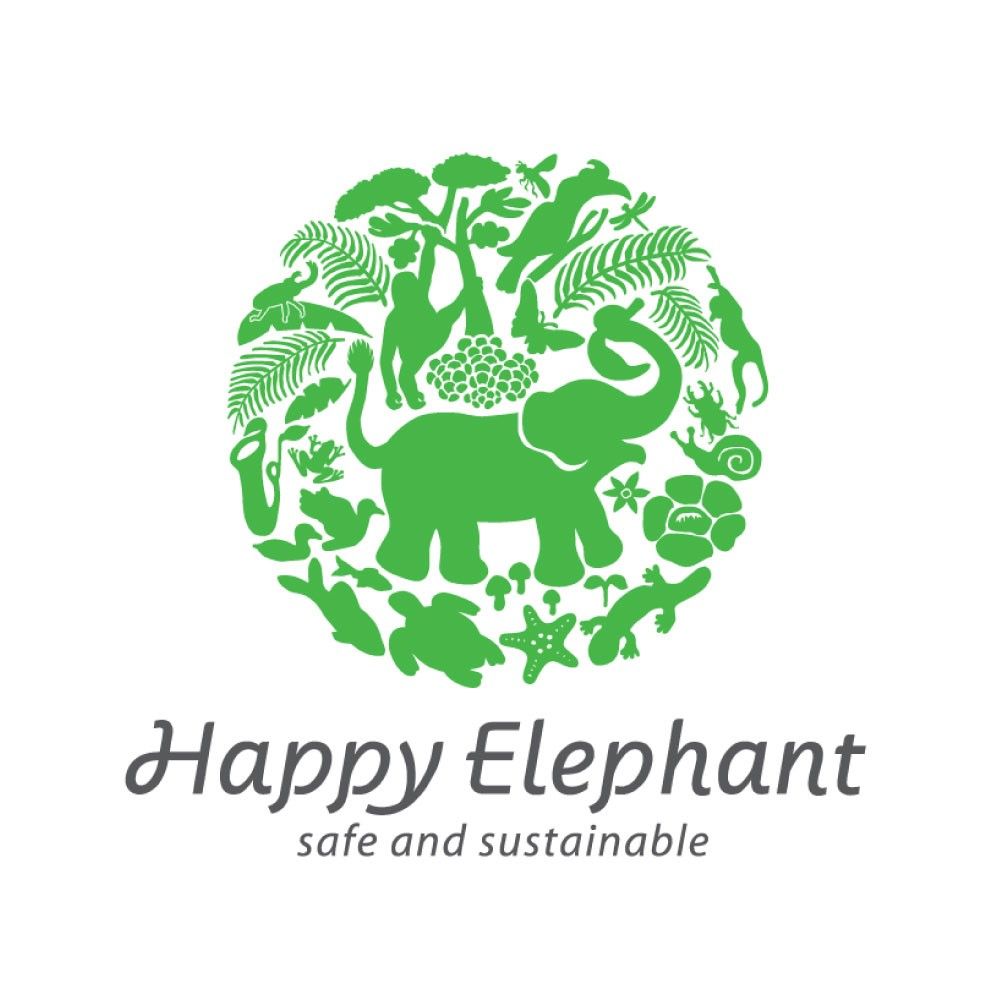 Happy Elephantロゴ