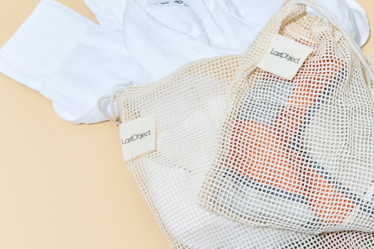サステナブル 雑貨 LastObject ラストオブジェクト オーガニックコットン製 洗濯ネット