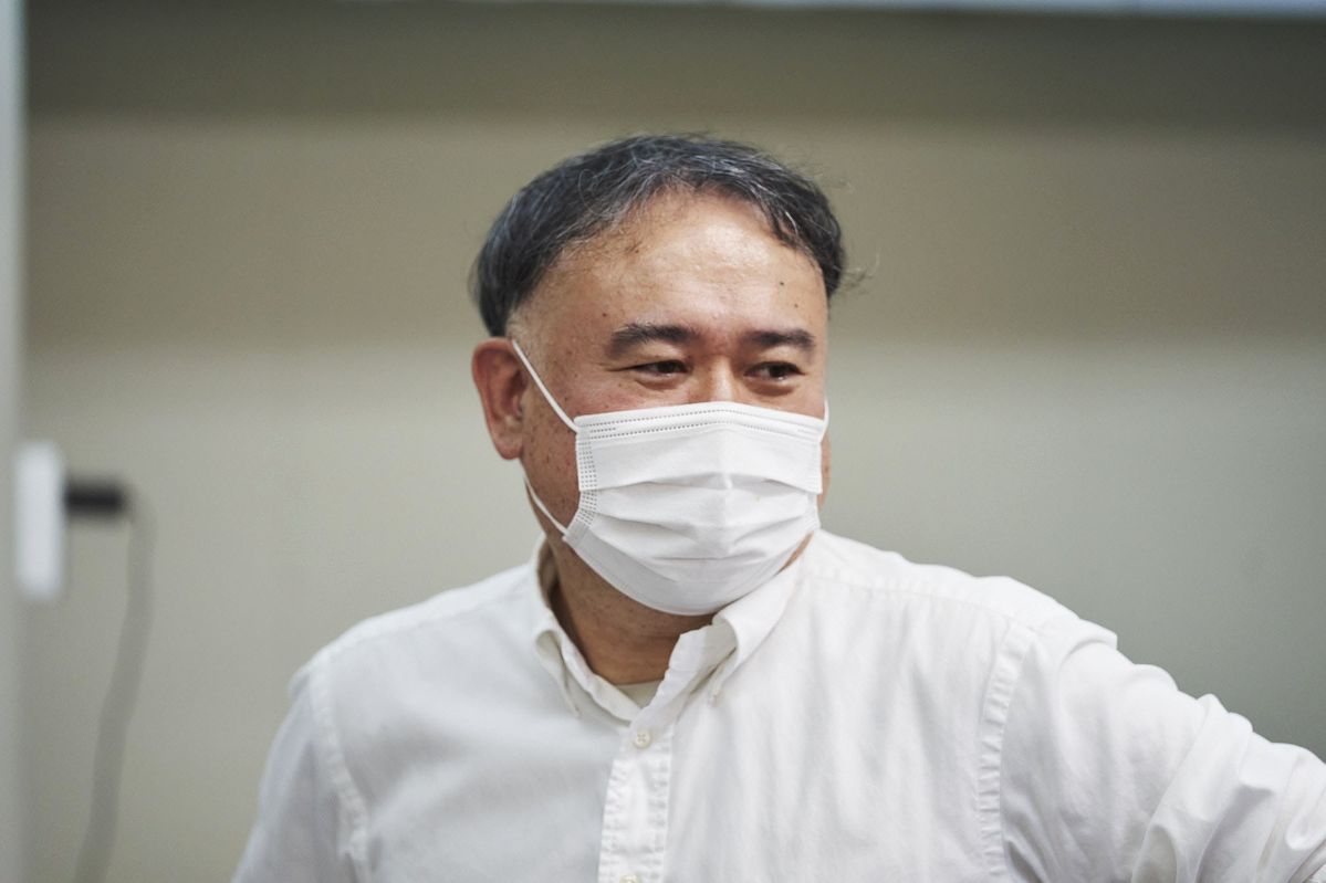 佐賀大学の特任教授、徳留嘉寛さん