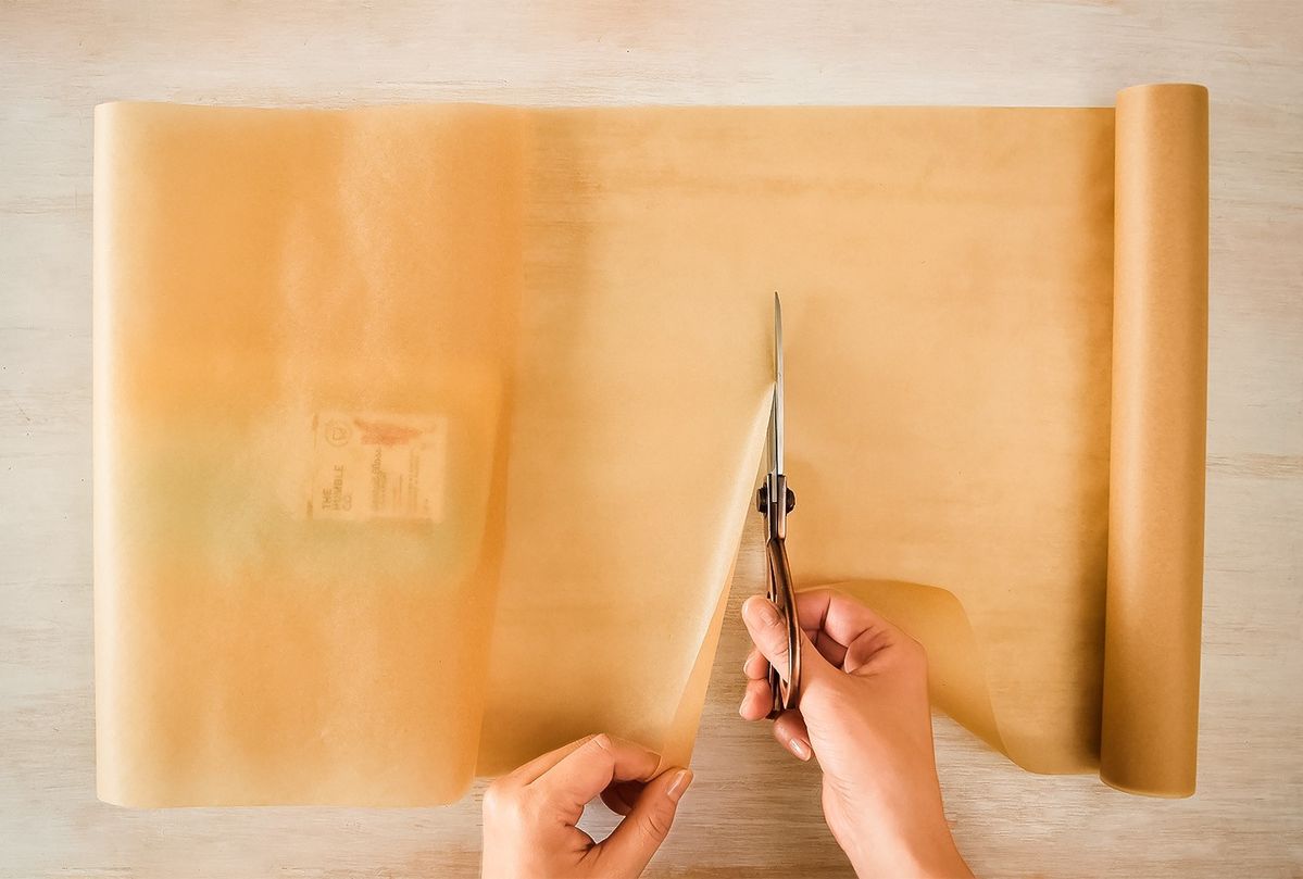 無漂白パーチメントベイキングペーパーでラッピングする方法