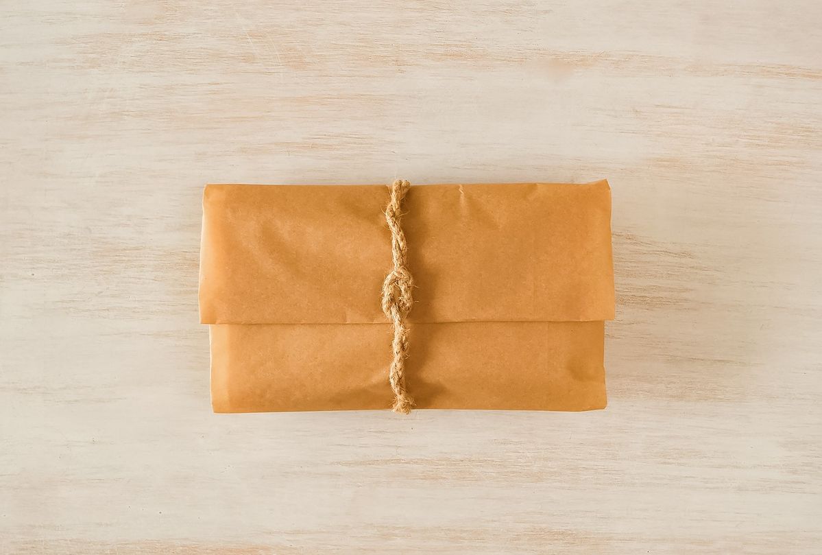 無漂白パーチメントベイキングペーパーでラッピングする方法