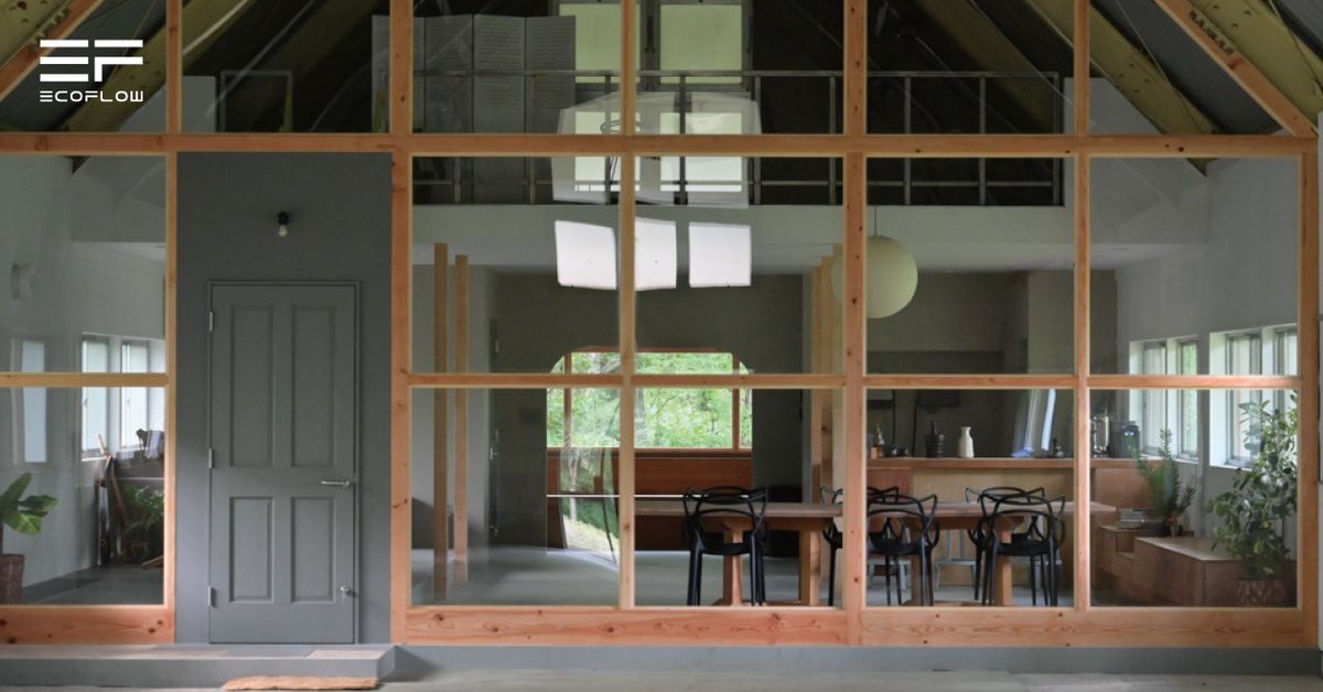 窓から見たEcoFlow House