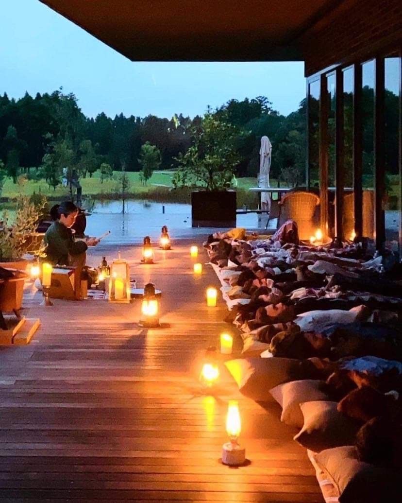 サウンドバス（温浴）と声のワーク