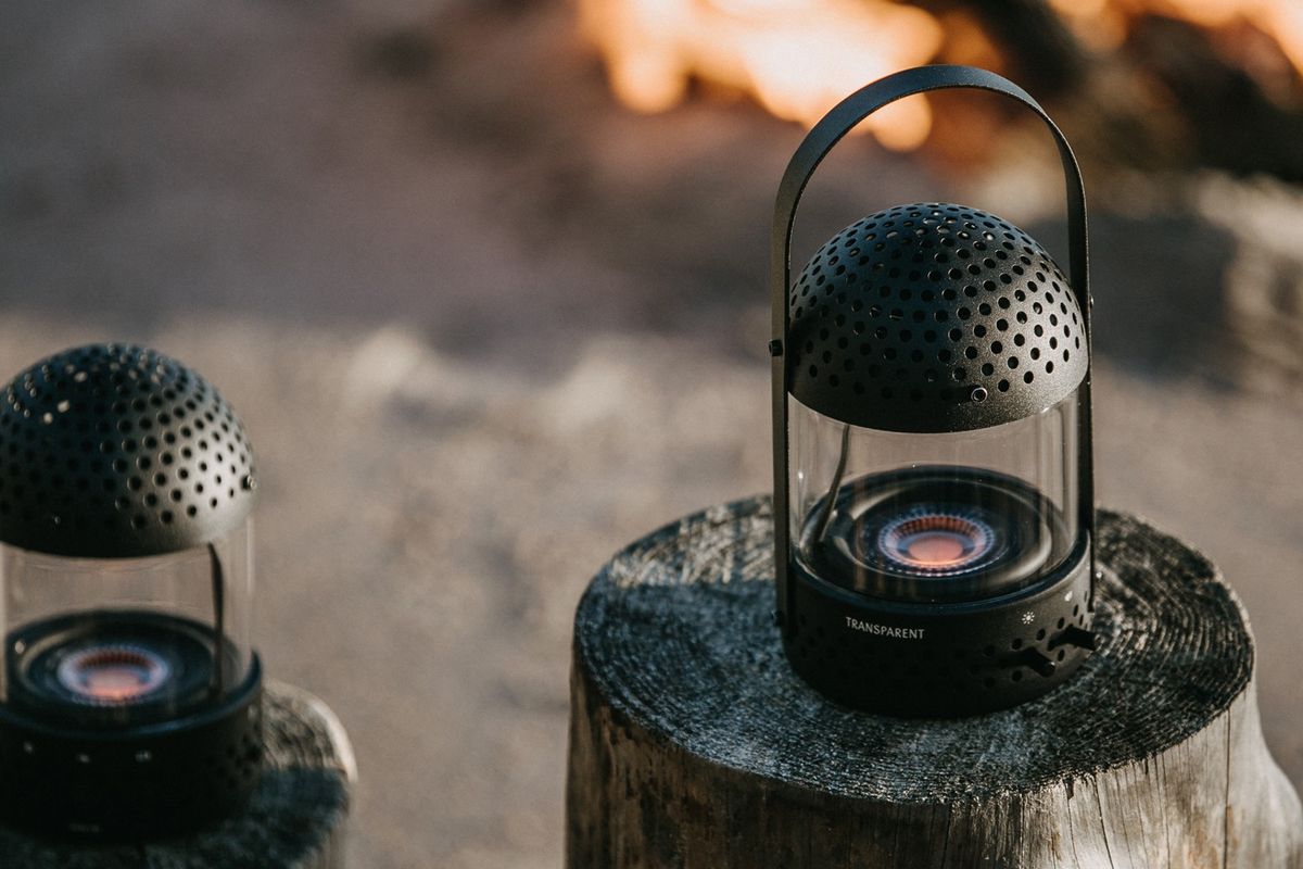 サステナブルなプレゼントにおすすめ「TRANSPARENTのライトスピーカー」