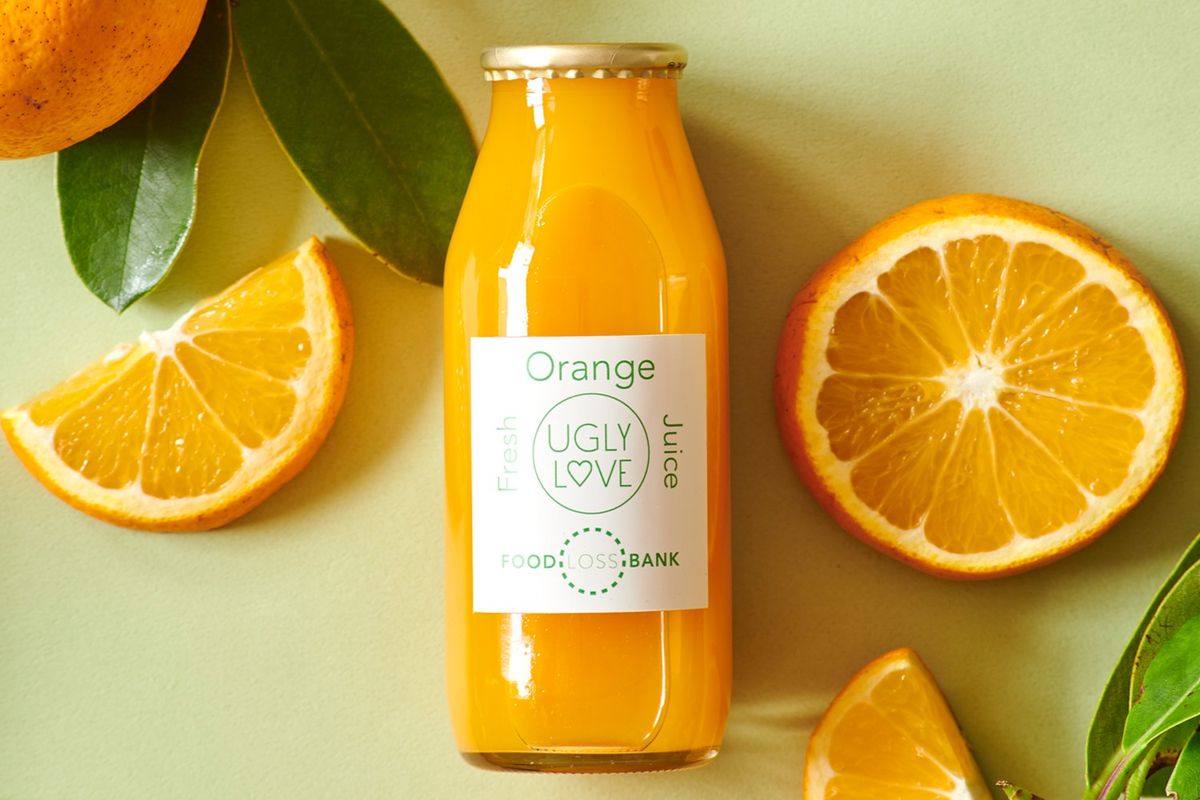 サステナブルなプレゼントに最適「FOOD LOSS BANKの果汁100％オレンジジュース」