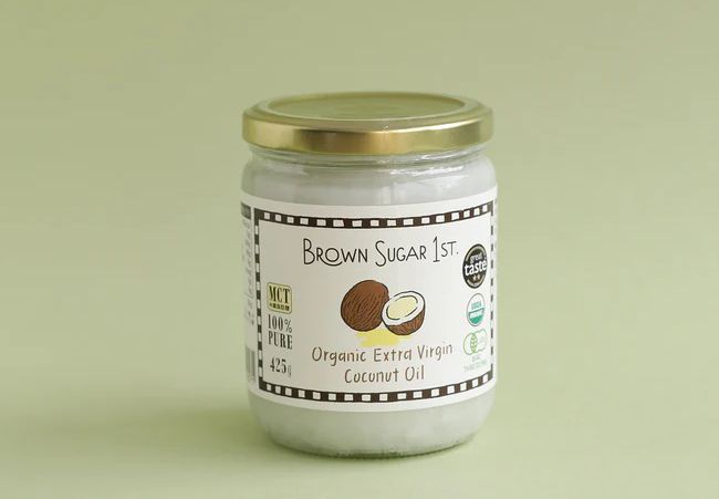 「BROWN SUGAR 1ST（ブラウンシュガー ファースト）」のオーガニック エキストラバージンココナッツオイル
