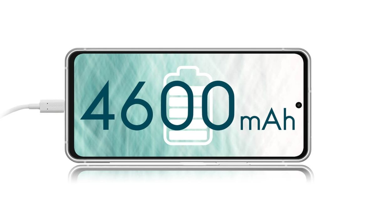 4600mAhの大容量電池