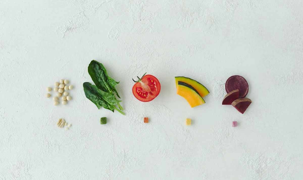 野菜とシリアル