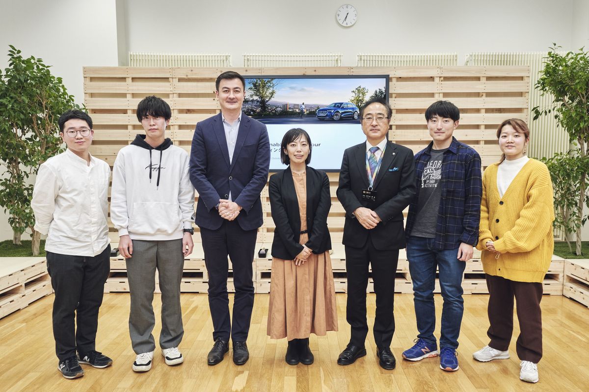 アウディと岩手県八幡平市の方々