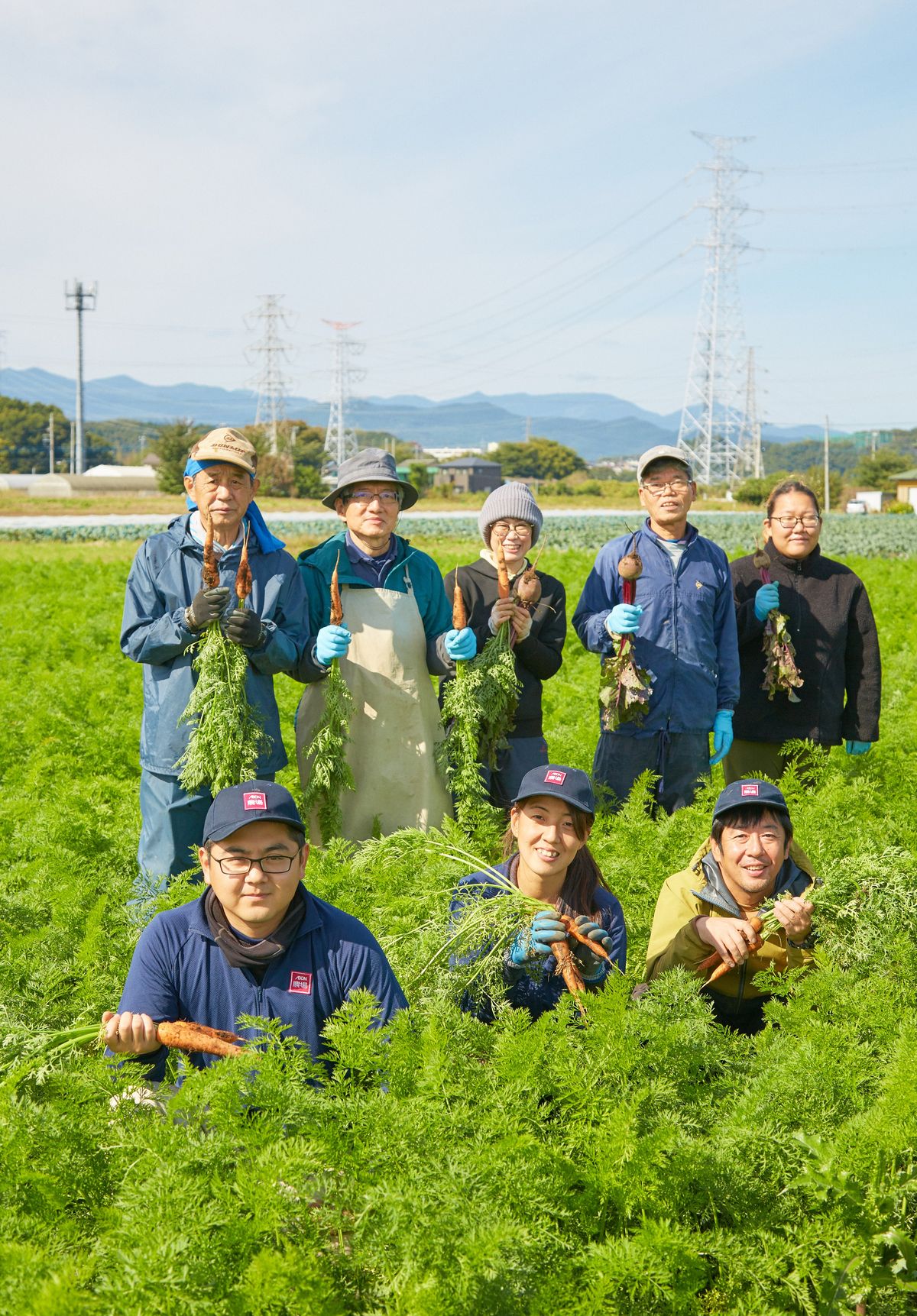 イオンアグリ日高農場のみなさん