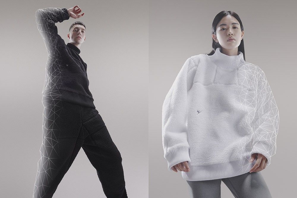 SYN-GRIDの新商品を着用したモデル