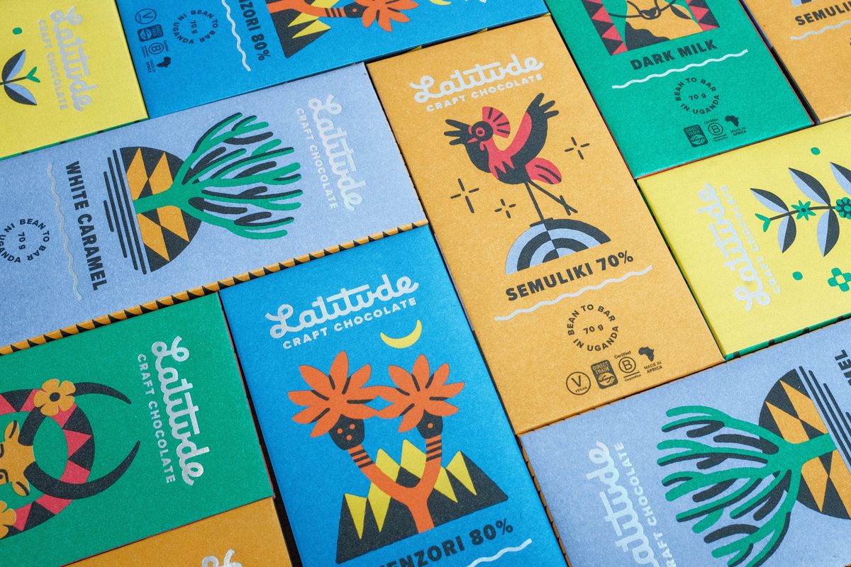 フェアトレードチョコレートのLatitude CRAFT CHOCOLATE