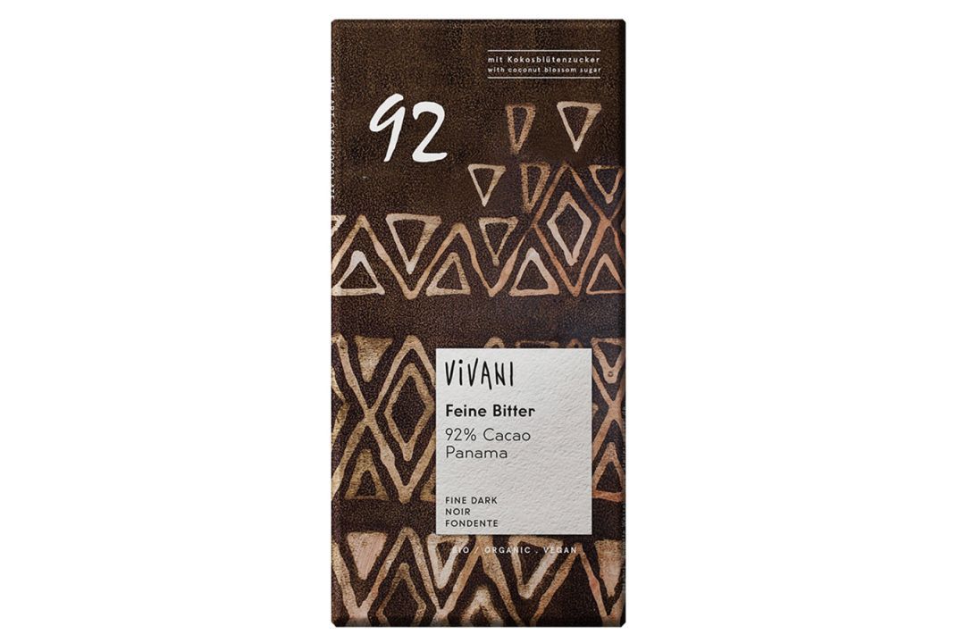 「VIVANI ヴィヴァーニ」オーガニック エキストラダークチョコレート 92％