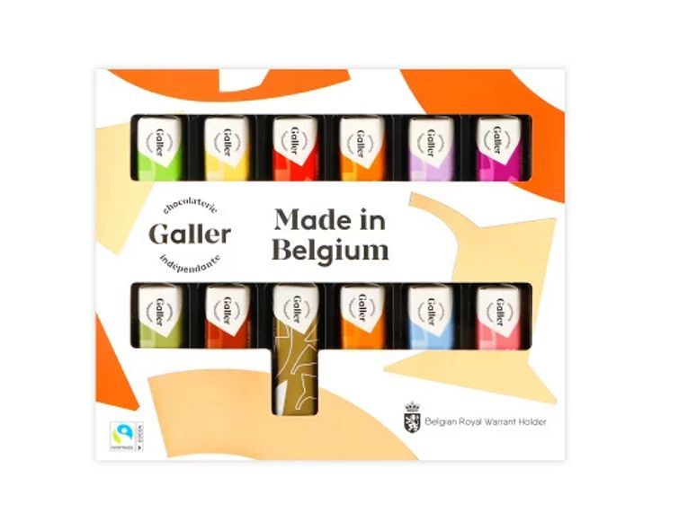 フェアトレードのチョコレート「ガレー（Galler）」 ミニバー 12個入り