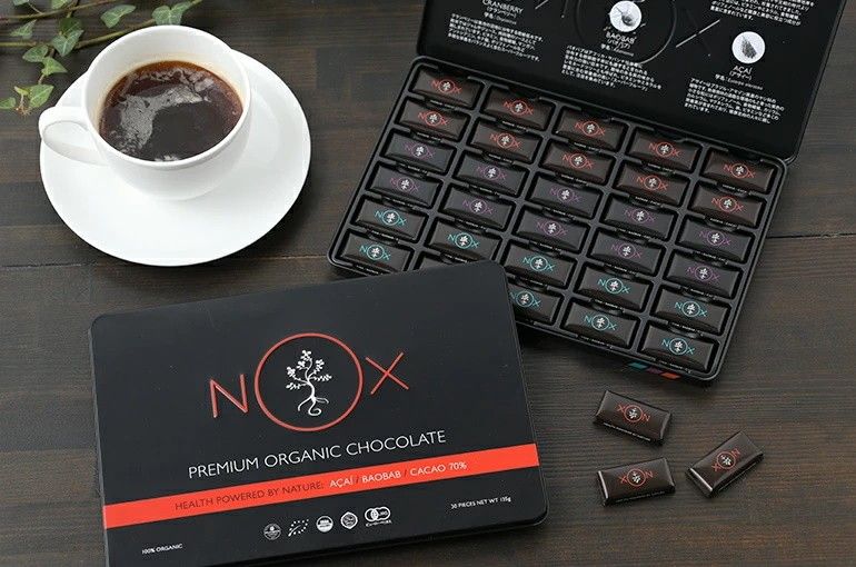 NOX ORGANICS：プレミアムオーガニックチョコレート