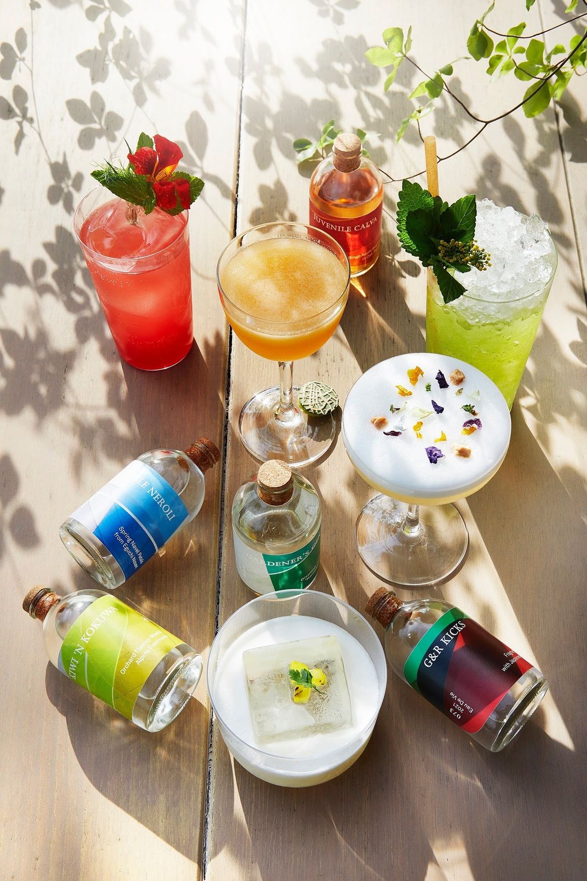 mitosaya 薬草園蒸留所の蒸留酒