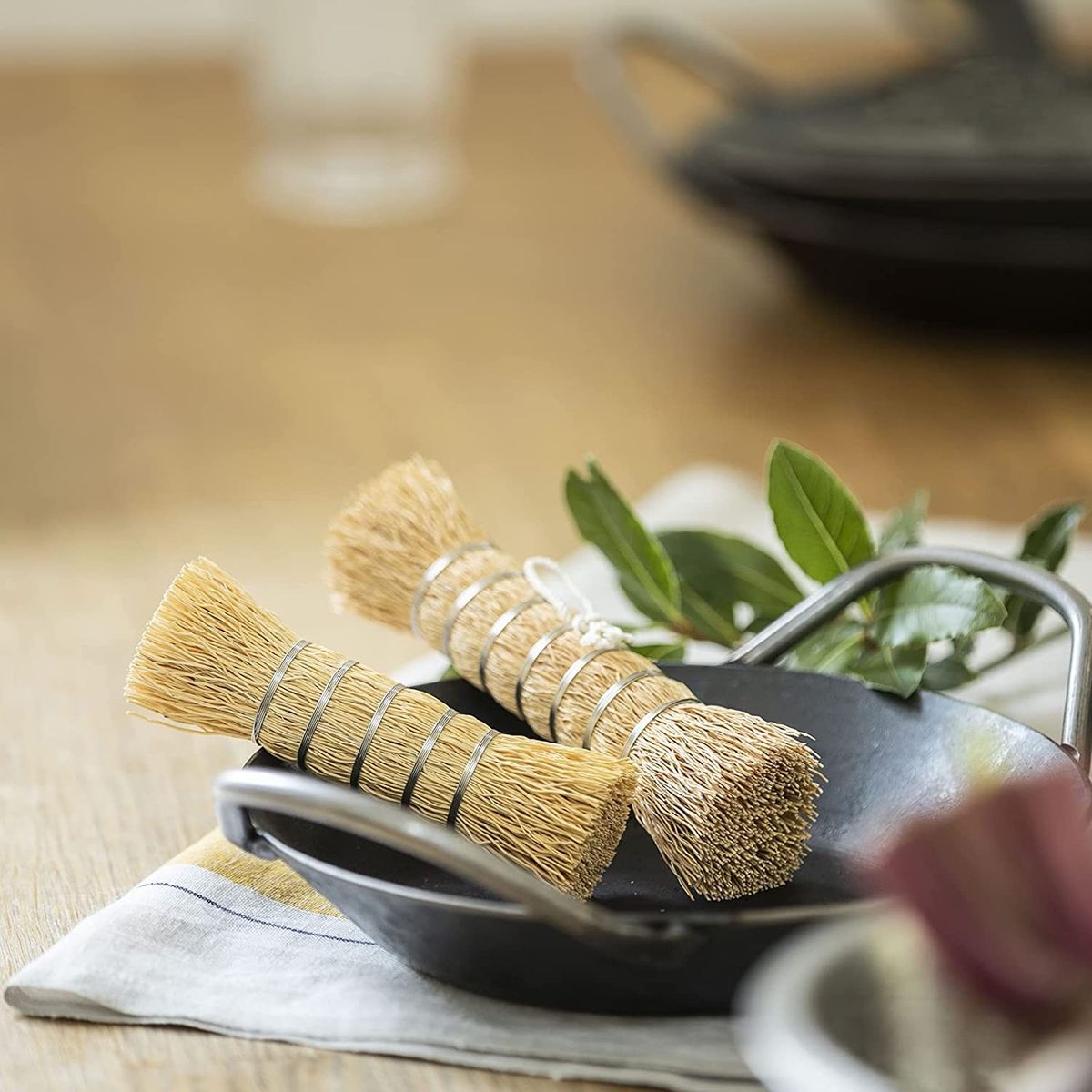 カルカヤでできた食器洗い用たわし