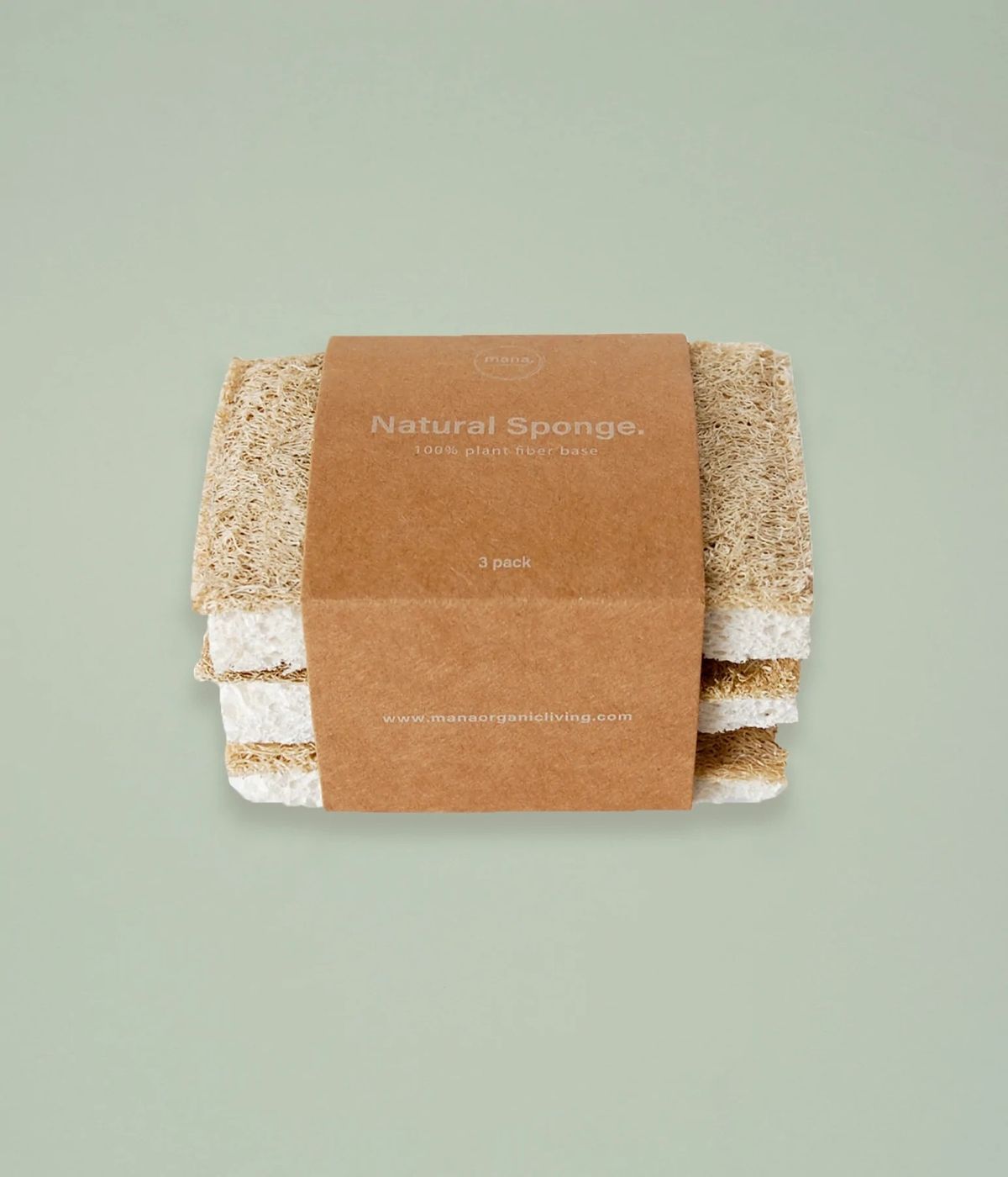 ヘチマとセルロースでできたスポンジ