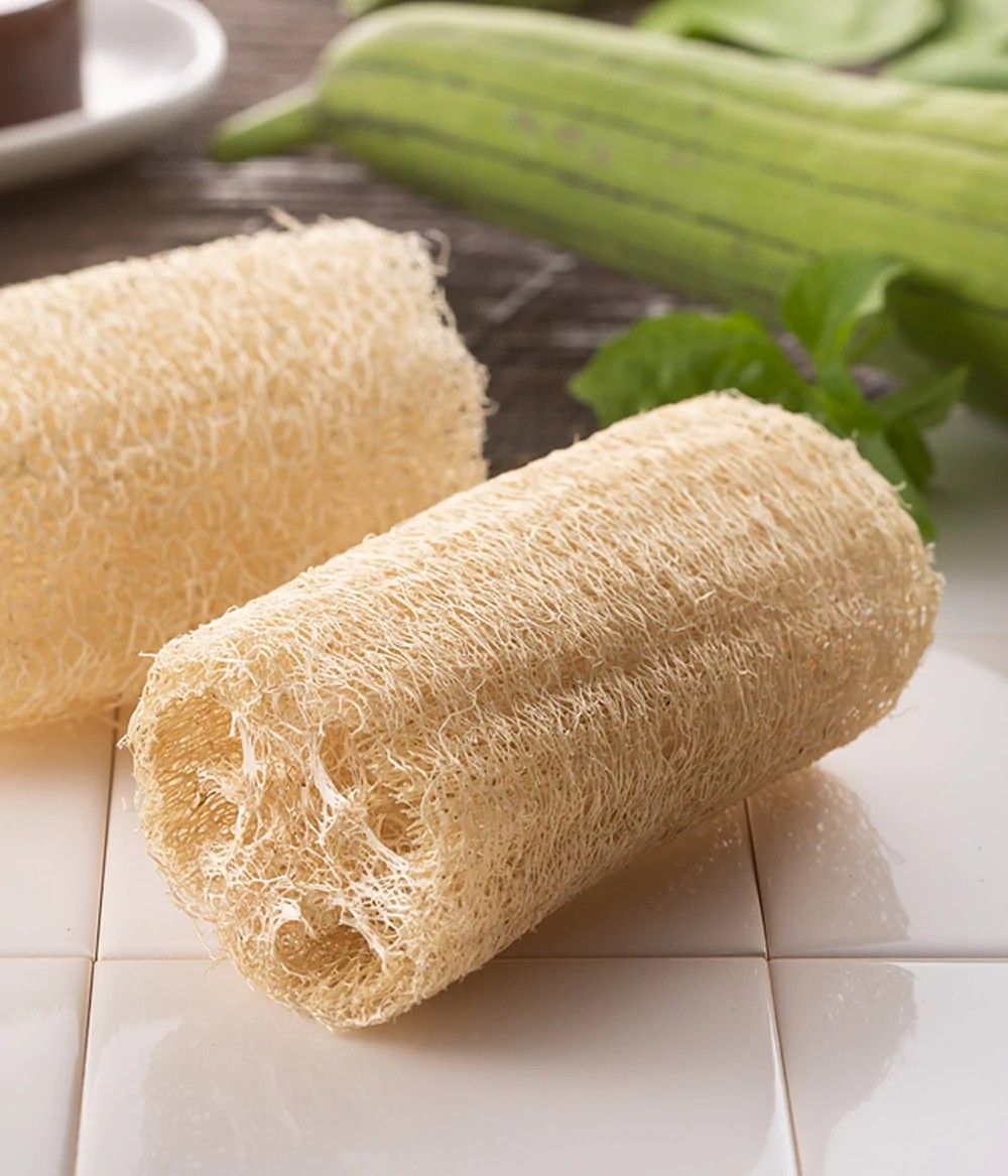 ヘチマでできたスポンジ