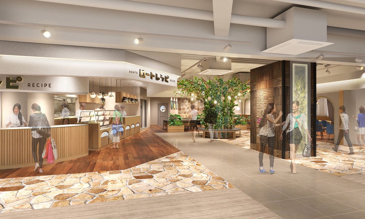 ロートレシピ茶屋町店パース