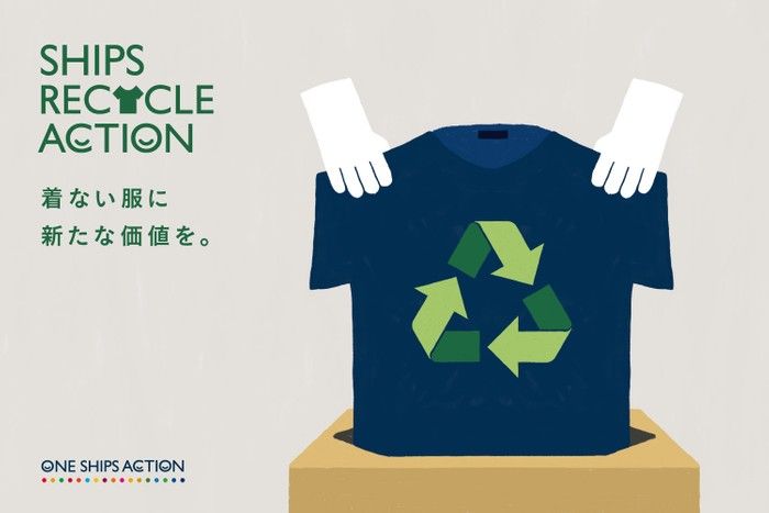 SHIPS RECYCLE ACTIONキービジュアル
