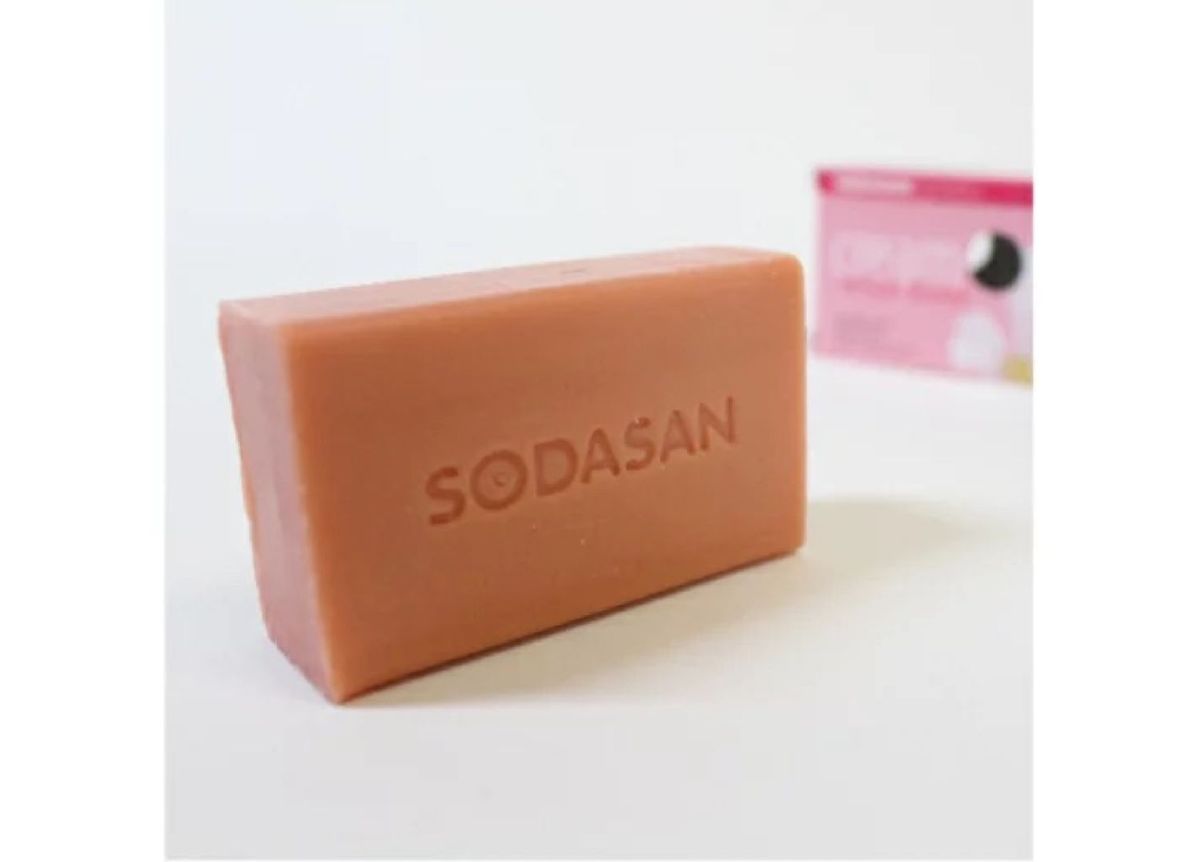 SODASANのオーガニック石鹸 クリームソープ ワイルドローズ（100g）