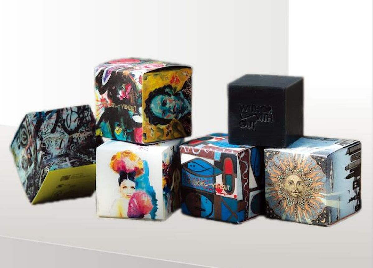 WITH OR WITHOUTのナチュラル石鹸