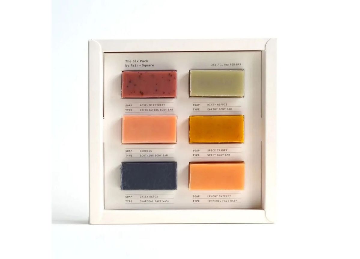 Fair+Squareのオーガニック石鹸 バラエティーボックス